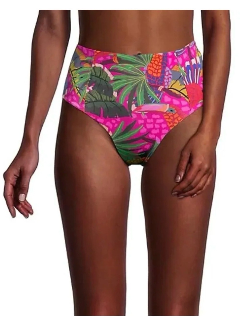 Farm Rio NWT High-Waist Swim Bottoms - Small